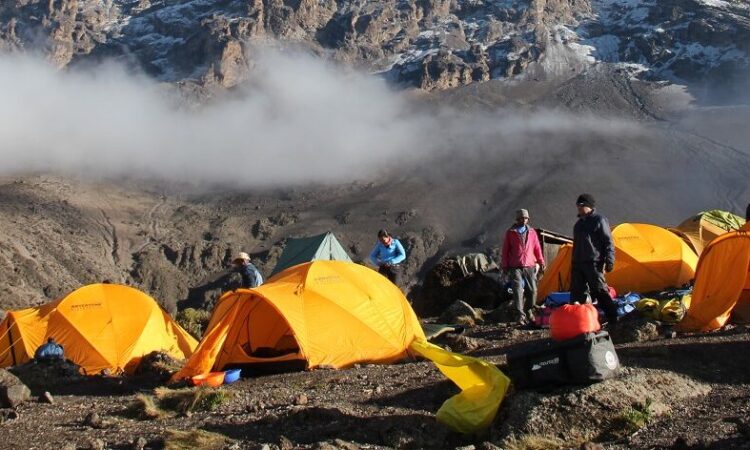 Third Cave Camp